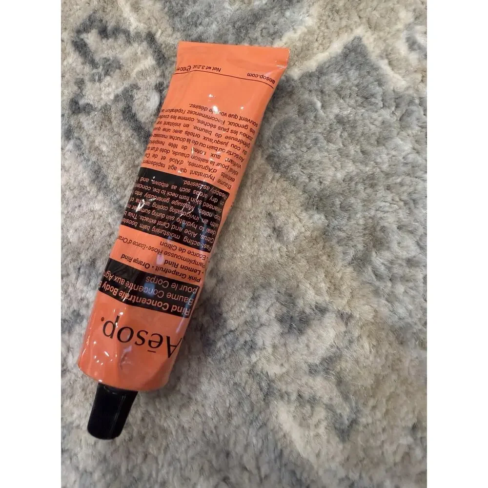 Aesop Rind Concentrate Body Balm 3.4 Oz $51 NEW Sealed